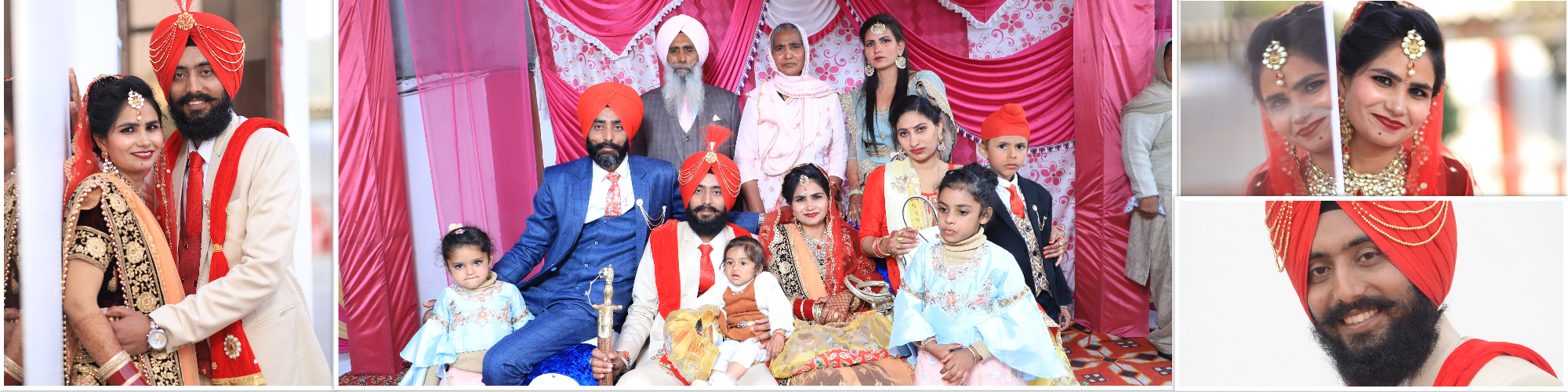 wedding image of gurjinder and parminder, couple image from Lakhanpur, 
                wedding in Gurdaspur, Gurjinder Singh weds Parminder Kaur, gurjinder and parminder marriage