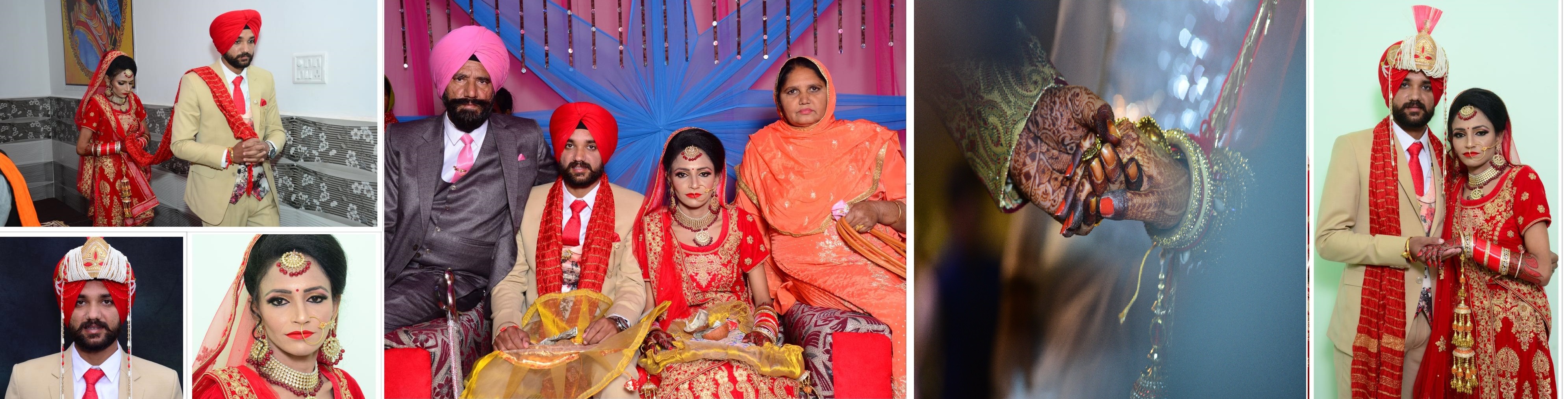 wedding image of Sarbjit and Gagandeep, couple image from Lakhanpur, 
                wedding in Gurdaspur, Sarbjit weds Gagandeep, Sarbjit and Gagandeep marriage